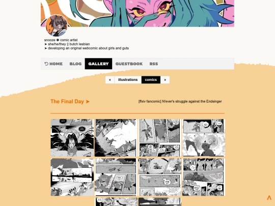 blog/comics screenshot