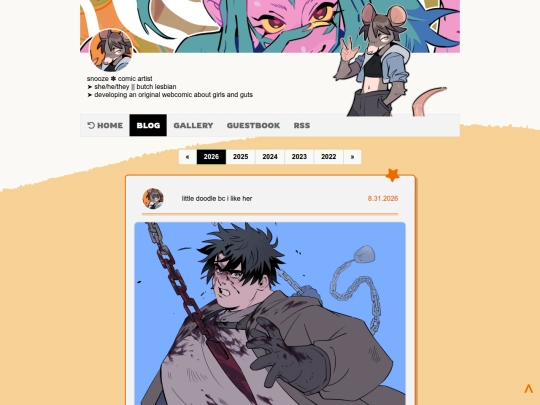 blog screenshot