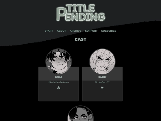 comic/cast screenshot