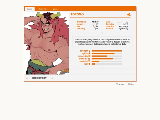 ocs/profiles/totomo screenshot