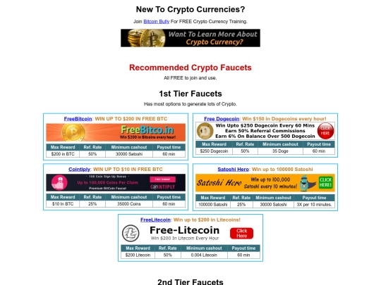 top-crypto-faucets screenshot