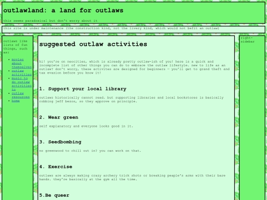 activities screenshot