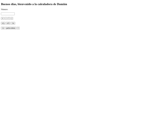 calculadora screenshot