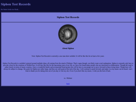 aboutsiphonrecords screenshot