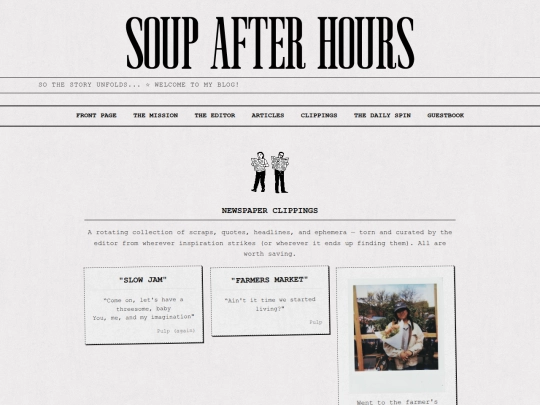 newspaperclippings screenshot