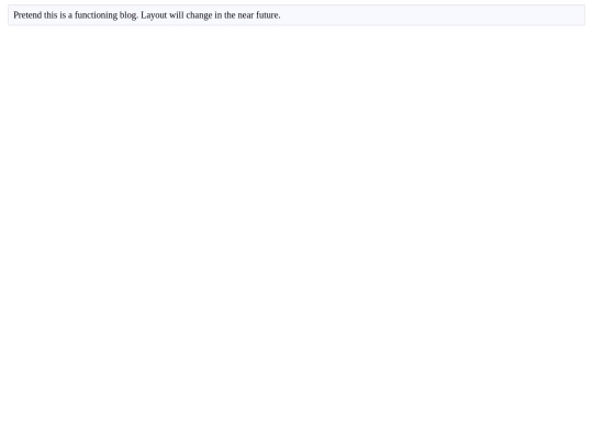 blog screenshot