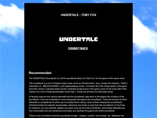 undertale screenshot