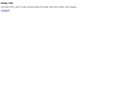 myinterests screenshot