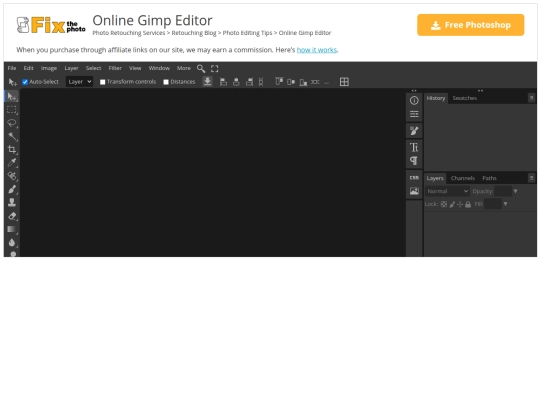gimp screenshot