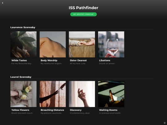 playlists screenshot