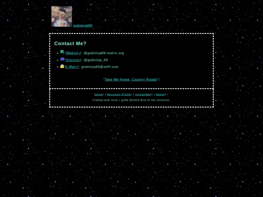 contact screenshot