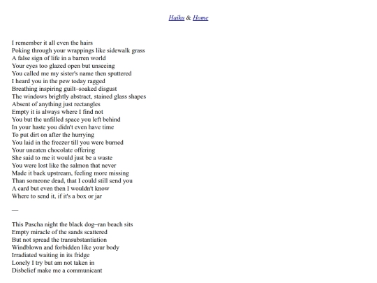 poetry screenshot