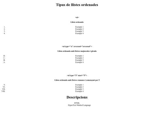 llistes2 screenshot