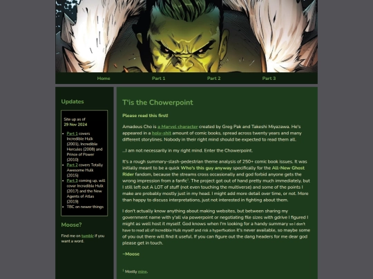 chowerpoint/home screenshot