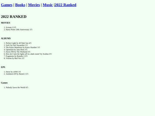 NMDLIST screenshot