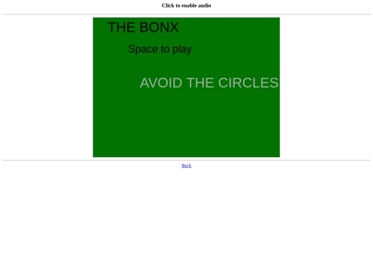 games/bonx screenshot