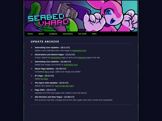 archive screenshot