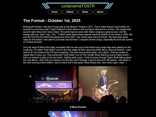 theformat screenshot