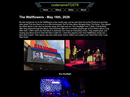 thewallflowers screenshot