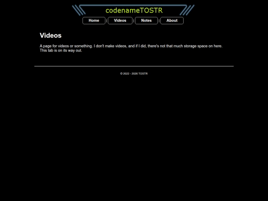 videos screenshot