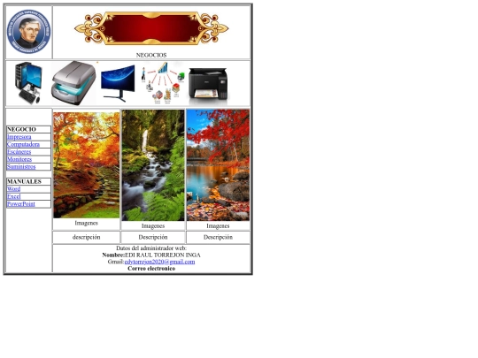 WEB_SITE_TORREJON INGA/Index screenshot
