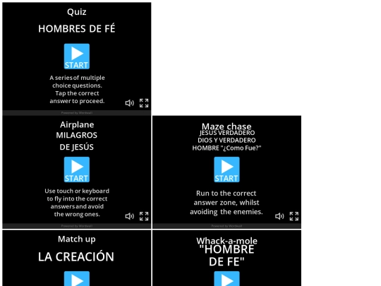 WordWall screenshot
