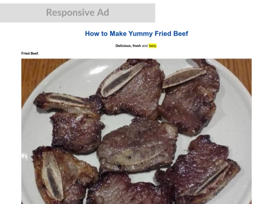 1689-how-to-make-yummy-fried-beef screenshot