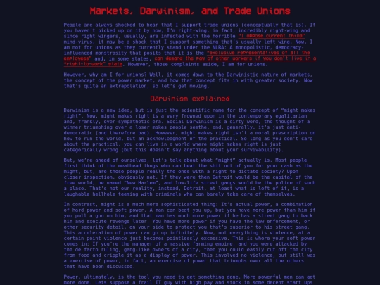 articles/markets-darwinism-and-trade-unions screenshot