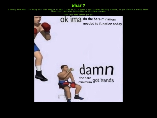 test screenshot
