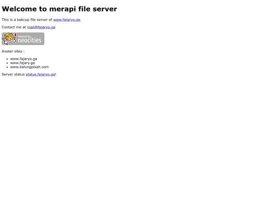 index screenshot