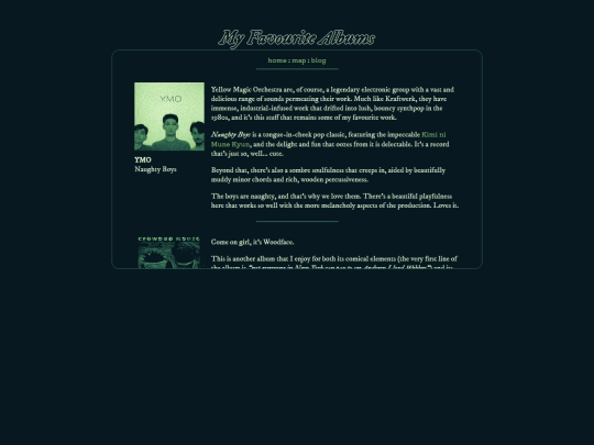 albums screenshot