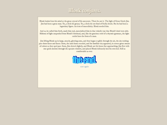 blonk/conjure screenshot
