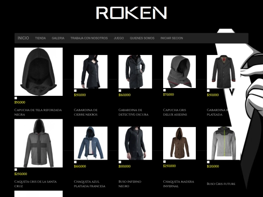productos screenshot