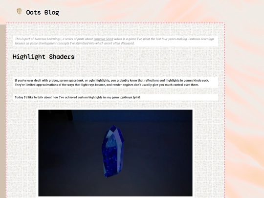 Post_LS_Reflections screenshot