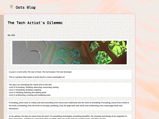 Post_TechArtistsDilemma screenshot