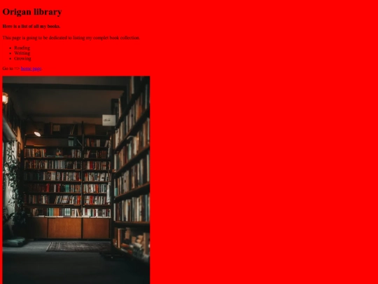 library screenshot