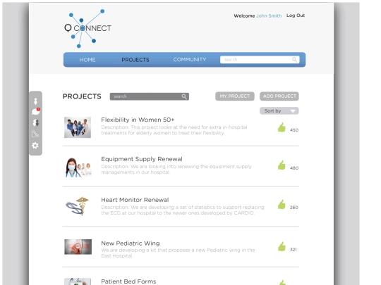 projects_main screenshot