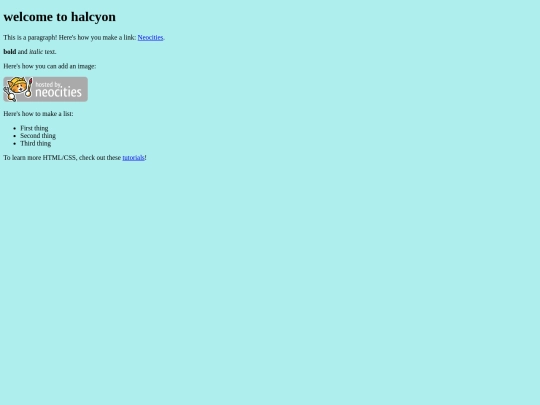 index screenshot