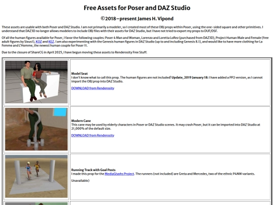 miscellany/PoserProps screenshot