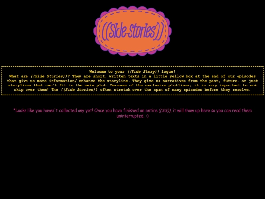 BTA/((SideStories)) screenshot