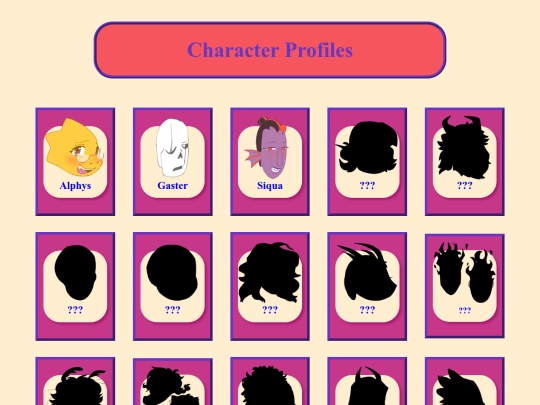 BTA/CharacterProfiles screenshot
