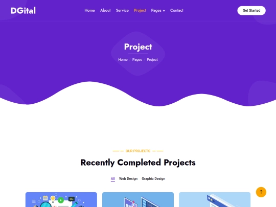 scss/digital-agency-html-template/project screenshot