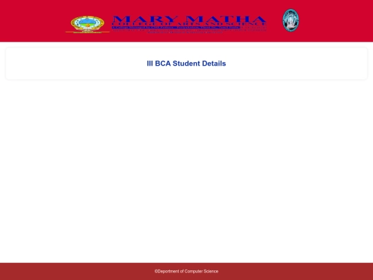 college web/classes/BCA/III/III-BCA screenshot