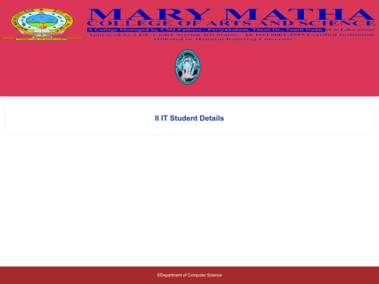 college web/classes/IT/II/II-IT screenshot