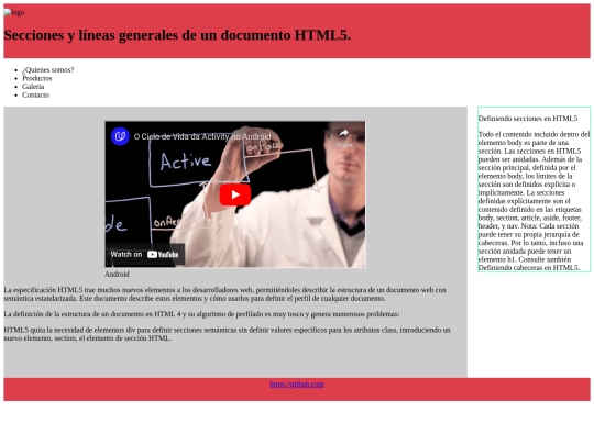 index screenshot