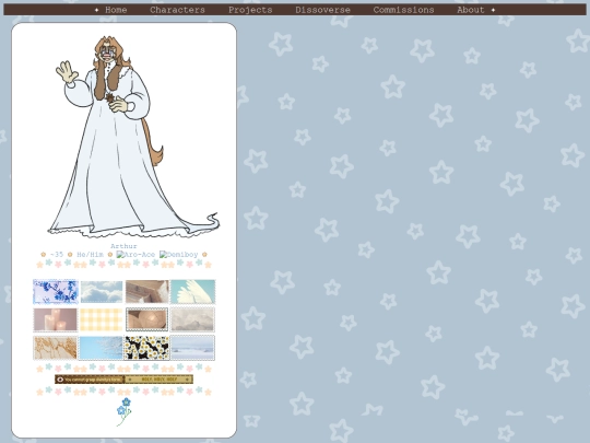 arthurpage screenshot
