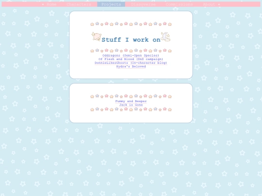projects screenshot