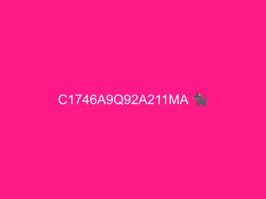 C1746A9Q92A211MA screenshot