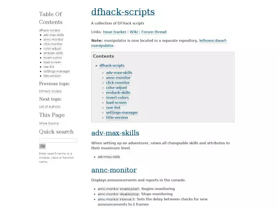 scripts/3rdparty/lethosor/README screenshot
