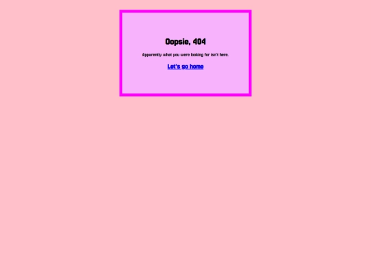 not_found screenshot